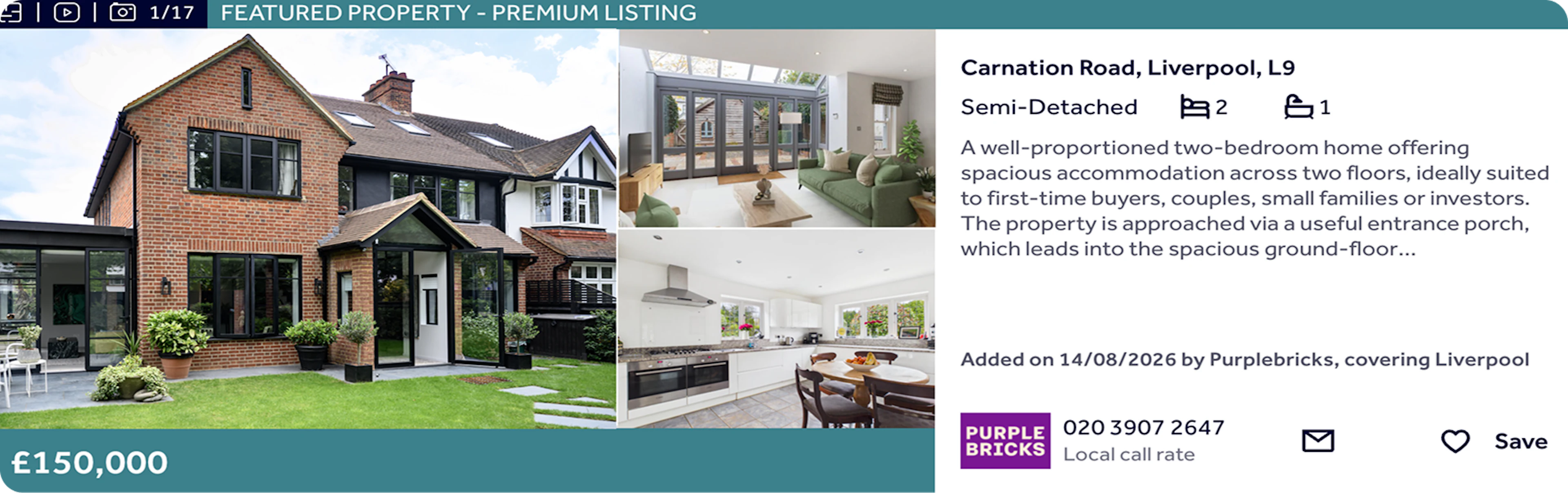 Rightmove premium listing example